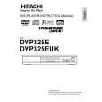 HITACHI DVP325E Instrukcja Obsługi