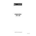 ZANUSSI ZV11R Owners Manual