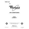 WHIRLPOOL ACQ184XY1 Parts Catalog