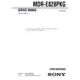 SONY MDR-E828PKG Instrukcja Serwisowa