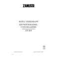 ZANUSSI ZT216 Owners Manual
