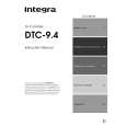 INTEGRA DTC-9.4 Owners Manual