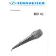 SENNHEISER MD 41 Owners Manual