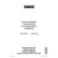 ZANUSSI ZC 2551 Owners Manual