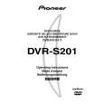 PIONEER DVRS201 Owners Manual