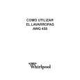 WHIRLPOOL AWG 458/WP Owners Manual