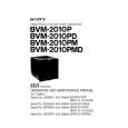 SONY BVM2010PMD Service Manual