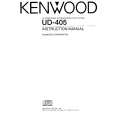 KENWOOD UD405 Owners Manual