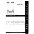AIWA LCX01 Service Manual