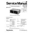 TECHNICS RS-1W Service Manual