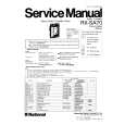 PANASONIC RXSA70 Service Manual