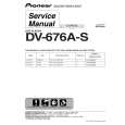 PIONEER DV-676A-S/RPWXCN Service Manual