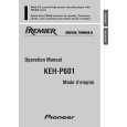 PIONEER KEH-P601/XM/UC Owners Manual