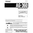 TEAC AG-360 Owners Manual
