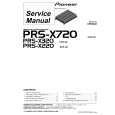 PIONEER PRS-X720/XR/EW Instrukcja Serwisowa