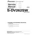 PIONEER S-DV262SW/XJC/NC Service Manual