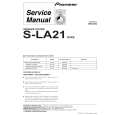 PIONEER S-LA21/XCN/E Manual de Servicio