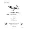 WHIRLPOOL RS6300XKW3 Catálogo de piezas