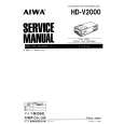 AIWA HD-V2000 Service Manual