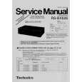 TECHNICS RS-BX626 Service Manual