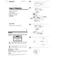 SONY IAD-IF70 Owners Manual