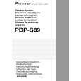 PIONEER PDP-S39/XTW1/E5 Instrukcja Obsługi