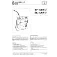 SENNHEISER BF1083-U Service Manual