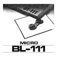 MICRO SEIKI BL-111 Manual de Usuario