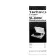 TECHNICS SL-Q202 Owners Manual