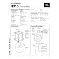 JBL D315 Instrukcja Serwisowa
