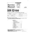 PIONEER XRQ150 Manual de Servicio