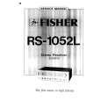 FISHER RS1052L Service Manual