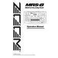 ZOOM MRS-8 Manual de Usuario