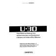 ONKYO U-30 Owners Manual
