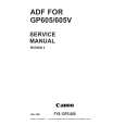 CANON ADF GP605 Instrukcja Serwisowa