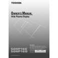 TOSHIBA 50WP16B Owners Manual