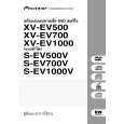 PIONEER XV-EV500/DTXJ Instrukcja Obsługi