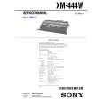 SONY XM444W Instrukcja Serwisowa