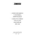 ZANUSSI ZOU694FTN Owners Manual