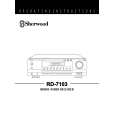 SHERWOOD RD-7103 Owners Manual