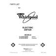 WHIRLPOOL GLER5434BW0 Parts Catalog