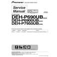 PIONEER DEH-P7980UB/XF/BR Service Manual