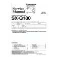 PIONEER SXQ180 Service Manual