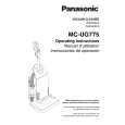 PANASONIC MCUG775 Manual de Usuario