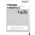 TOSHIBA V8035T/C/U Instrukcja Serwisowa