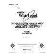 WHIRLPOOL SF0100ERW5 Parts Catalog