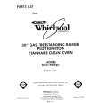 WHIRLPOOL SF311PSRW0 Catálogo de piezas