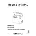 DOMETIC FCW200 Owners Manual