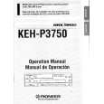 PIONEER KEHP3750 Instrukcja Obsługi