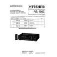 FISHER RS-1920 Service Manual